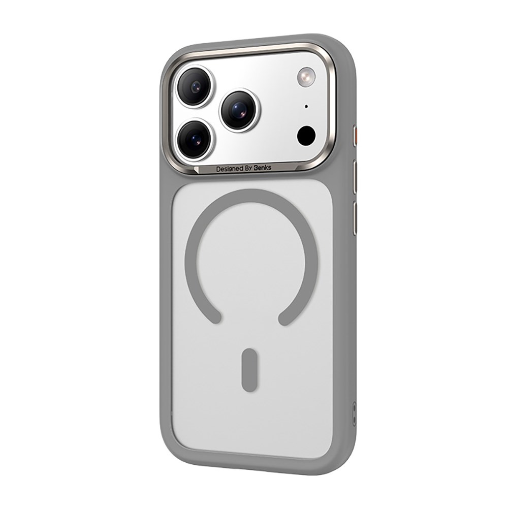 Apple iPhone 17 Pro Max Kılıf M-Safe Şarj Özellikli Benks Mist C-Magnet Kapak