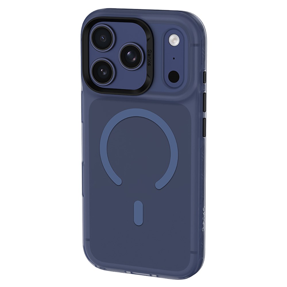 Apple iPhone 17 Pro Max Kılıf M-Safe Şarj Özellikli Benks C-Magnet Lucid Armor Kapak