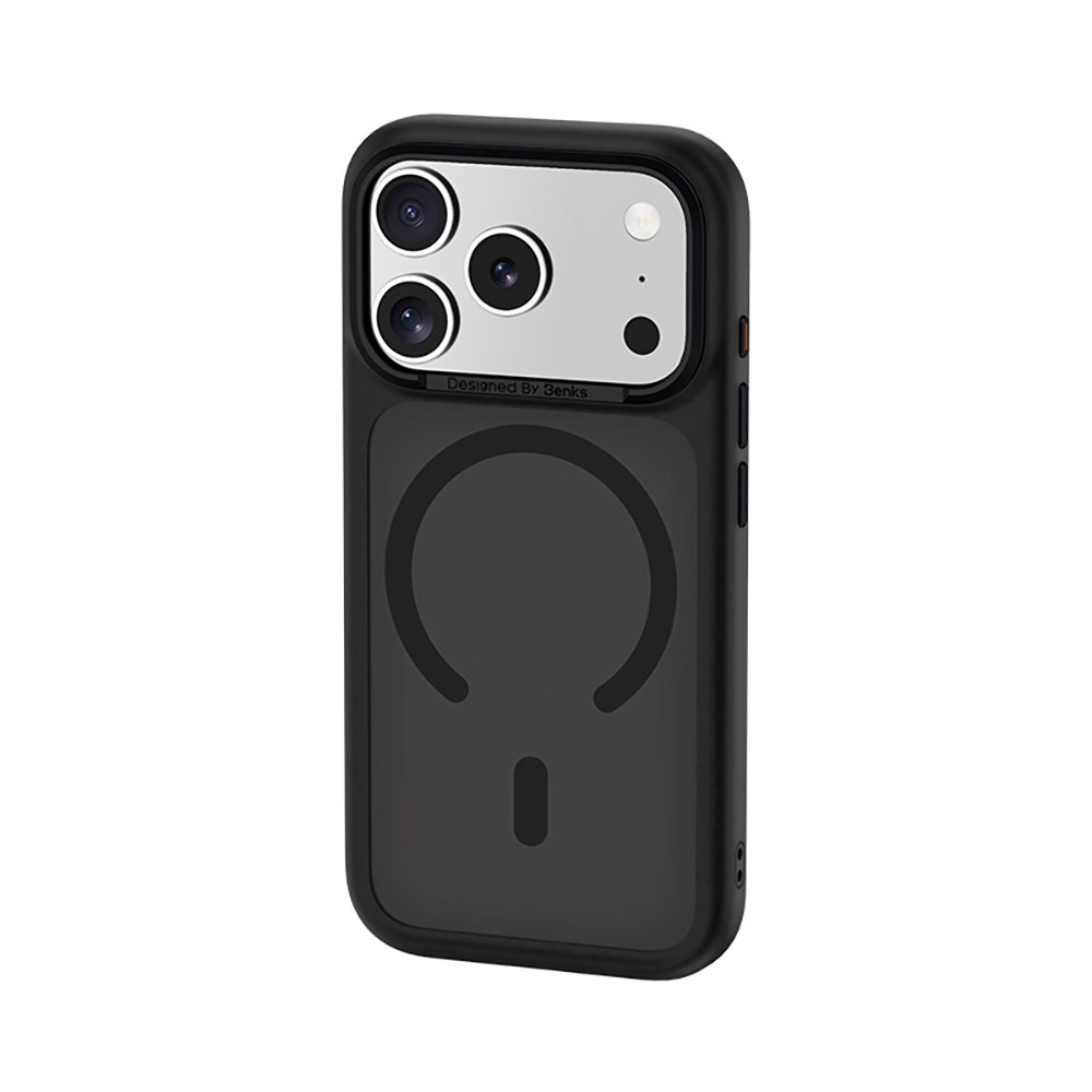 Apple iPhone 17 Pro Max Kılıf M-Safe Şarj Özellikli Benks Mist C-Magnet Kapak