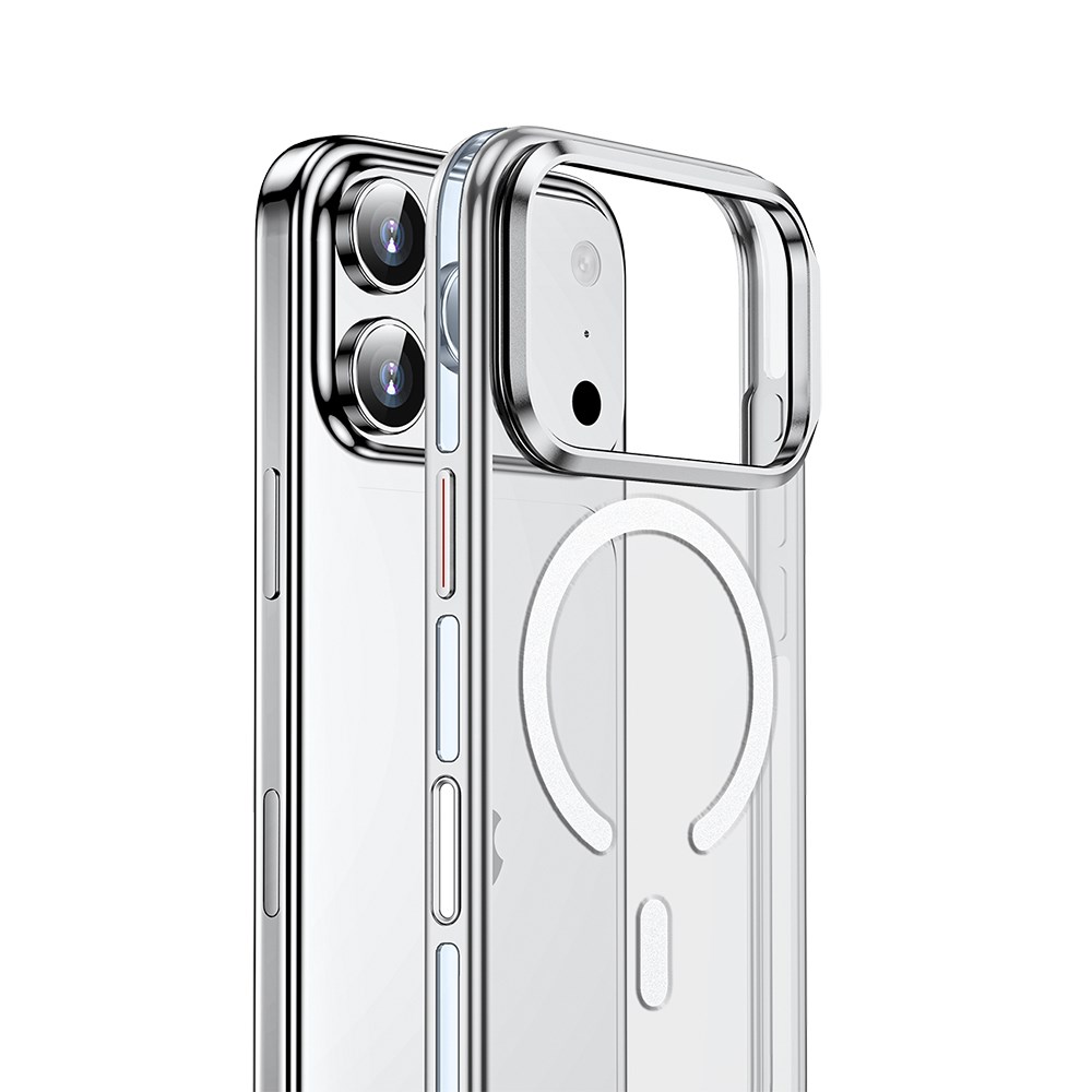 Apple iPhone 17 Pro Max Kılıf M-safe Şarj Özellikli Wlons Standlı Efsane Kapak