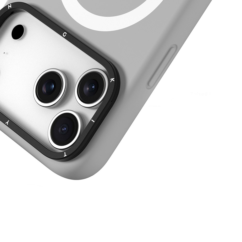Apple iPhone 17 Pro Max Kılıf M-Safe Şarj Özellikli Kamera Standlı Youngkit Gel Cream Serisi Kapak
