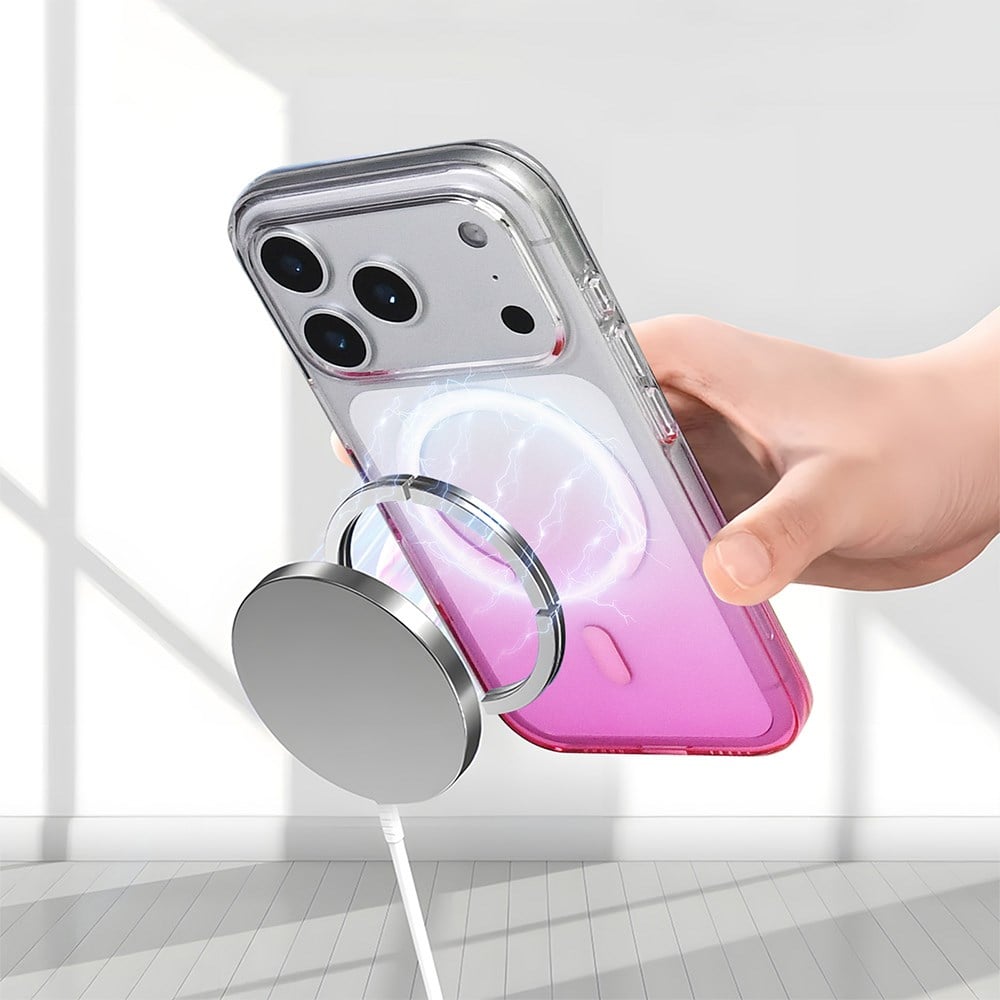 Apple iPhone 17 Pro Max Kılıf M-Safe Şarj Özellikli Zore Septik Silikon Kapak