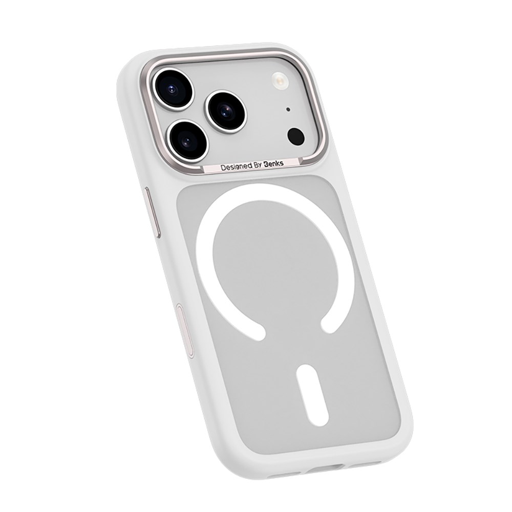 Apple iPhone 17 Pro Max Kılıf M-Safe Şarj Özellikli Benks Mist C-Magnet Kapak