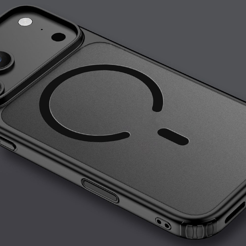 Apple iPhone 17 Pro Max Kılıf M-safe Şarj Özellikli Mat Arka Yüzey Wlons Lola Kapak