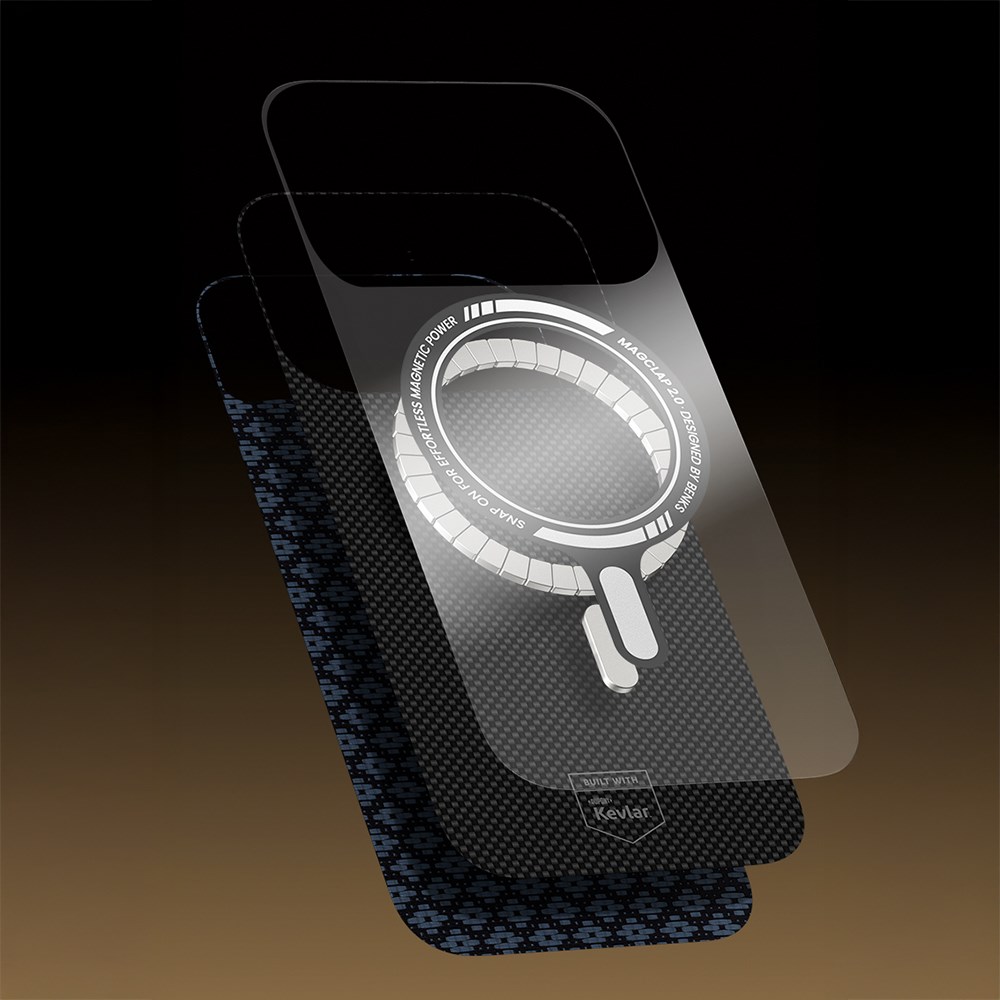 Apple iPhone 17 Pro Max Kılıf M-safe Şarj Özellikli Youngkit Canvas Serisi Kapak