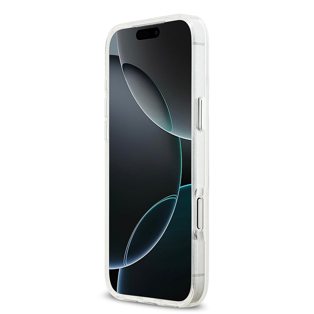Apple iPhone 17 Pro Max Kılıf Mercedes Benz Orjinal Lisanslı M-safe Şarj Özellikli Buzlu PC Nostaljik Yıldız Dizayn Kapak