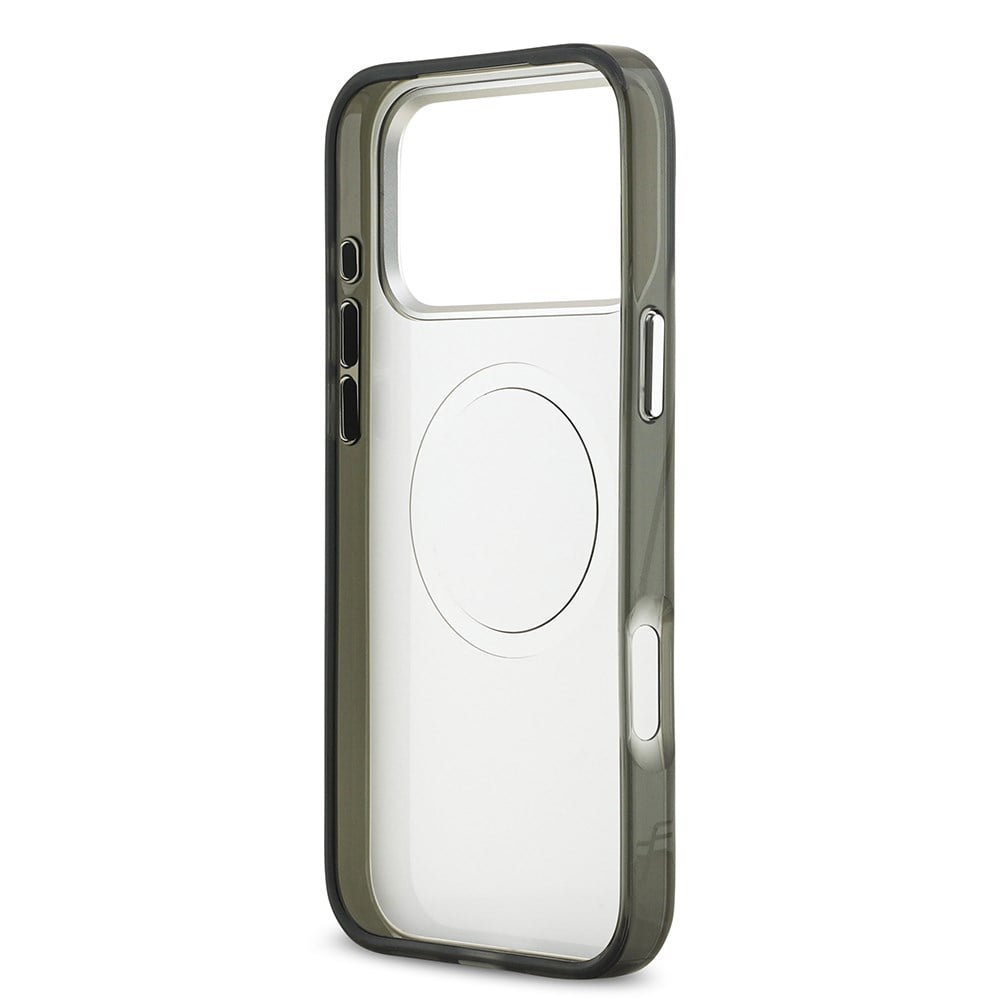 Apple iPhone 17 Pro Max Kılıf Mercedes Benz Orjinal Lisanslı M-safe Şarj Özellikli Çift Katmanlı PC Nostaljik Yıldız Dizayn Kapak