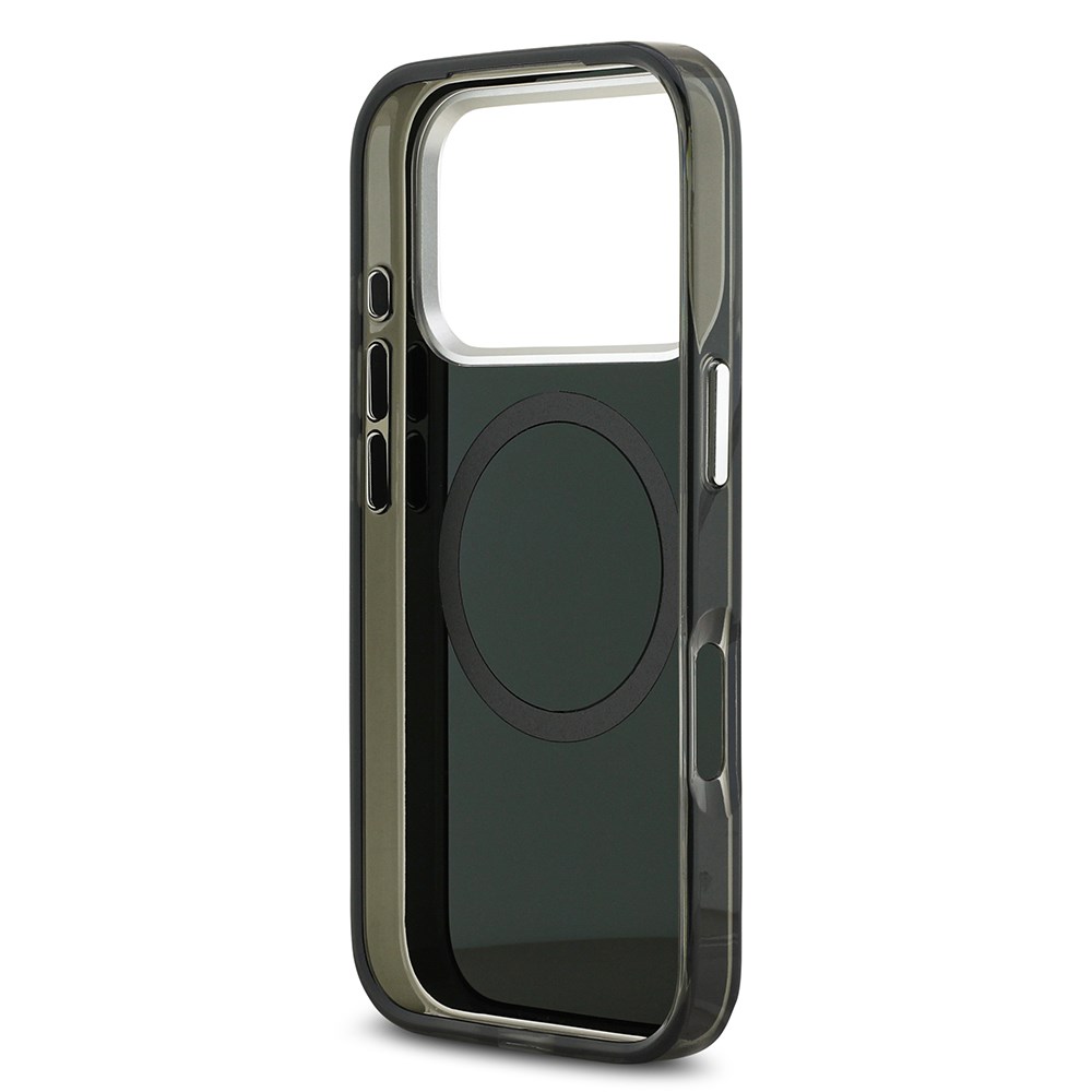 Apple iPhone 17 Pro Max Kılıf Mercedes Benz Orjinal Lisanslı M-safe Şarj Özellikli Çift Katmanlı PC Nostaljik Yıldız Dizayn Kapak