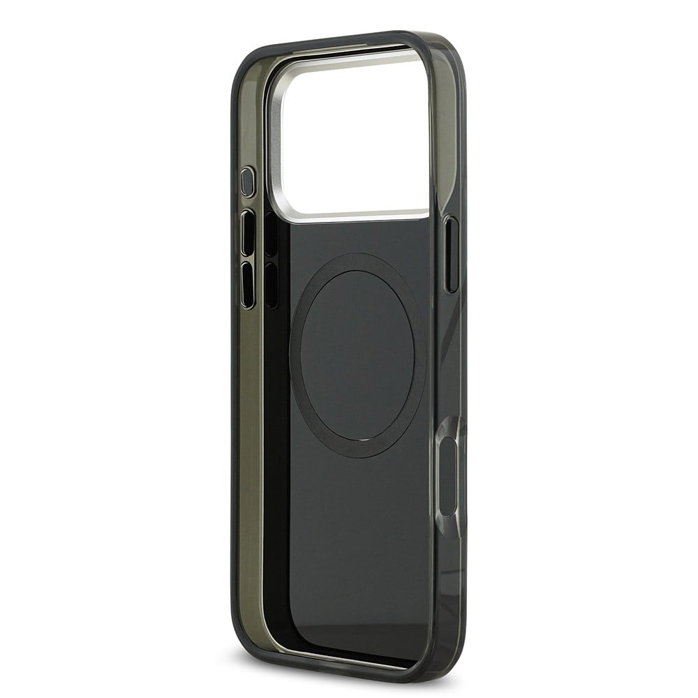 Apple iPhone 17 Pro Max Kılıf Mercedes Benz Orjinal Lisanslı M-safe Şarj Özellikli Çift Katmanlı PC Nostaljik Yıldız Dizayn Kapak