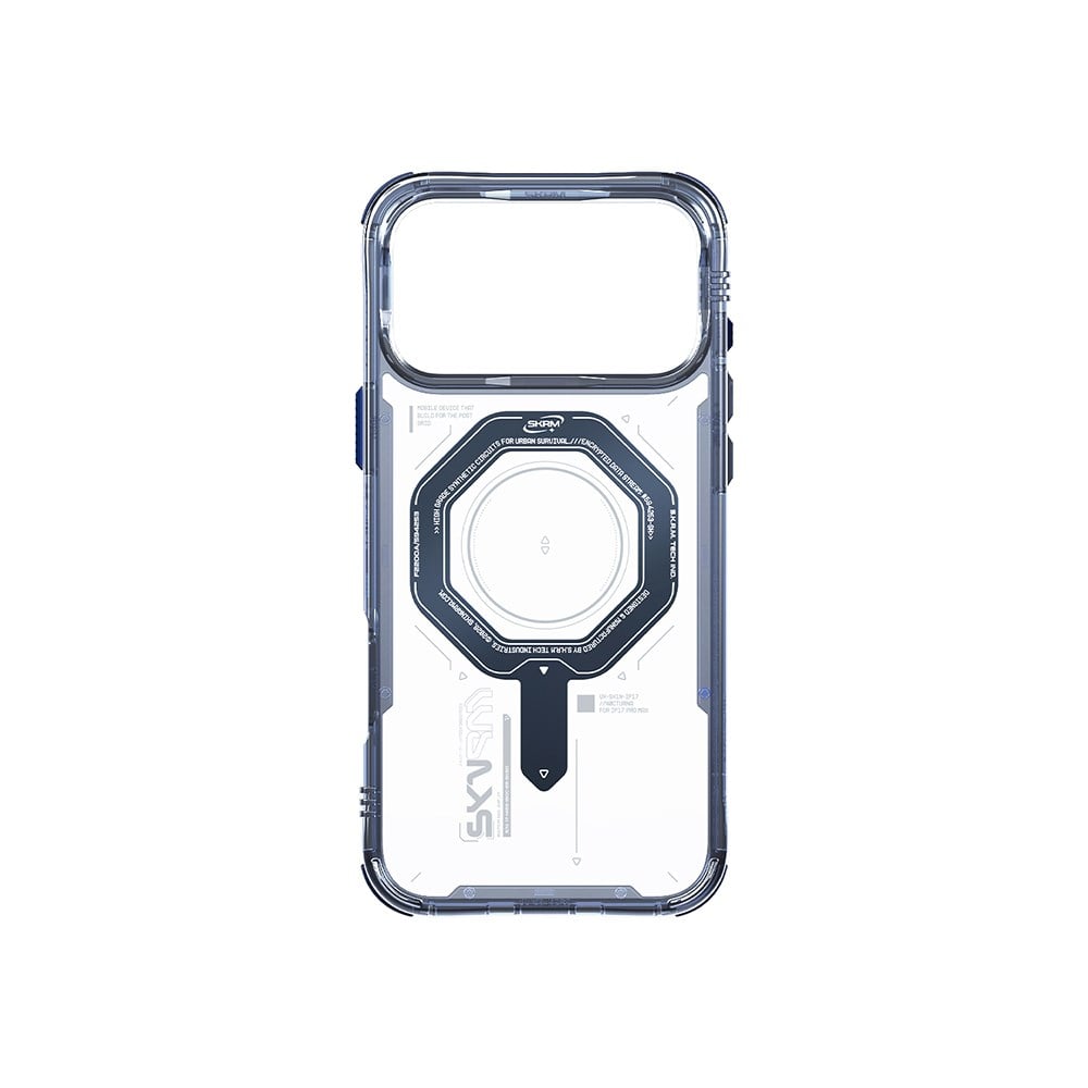 Apple iPhone 17 Pro Max Kılıf SkinArma M-safe Şarj Özellikli Airbag Tasarımlı Magma Kapak