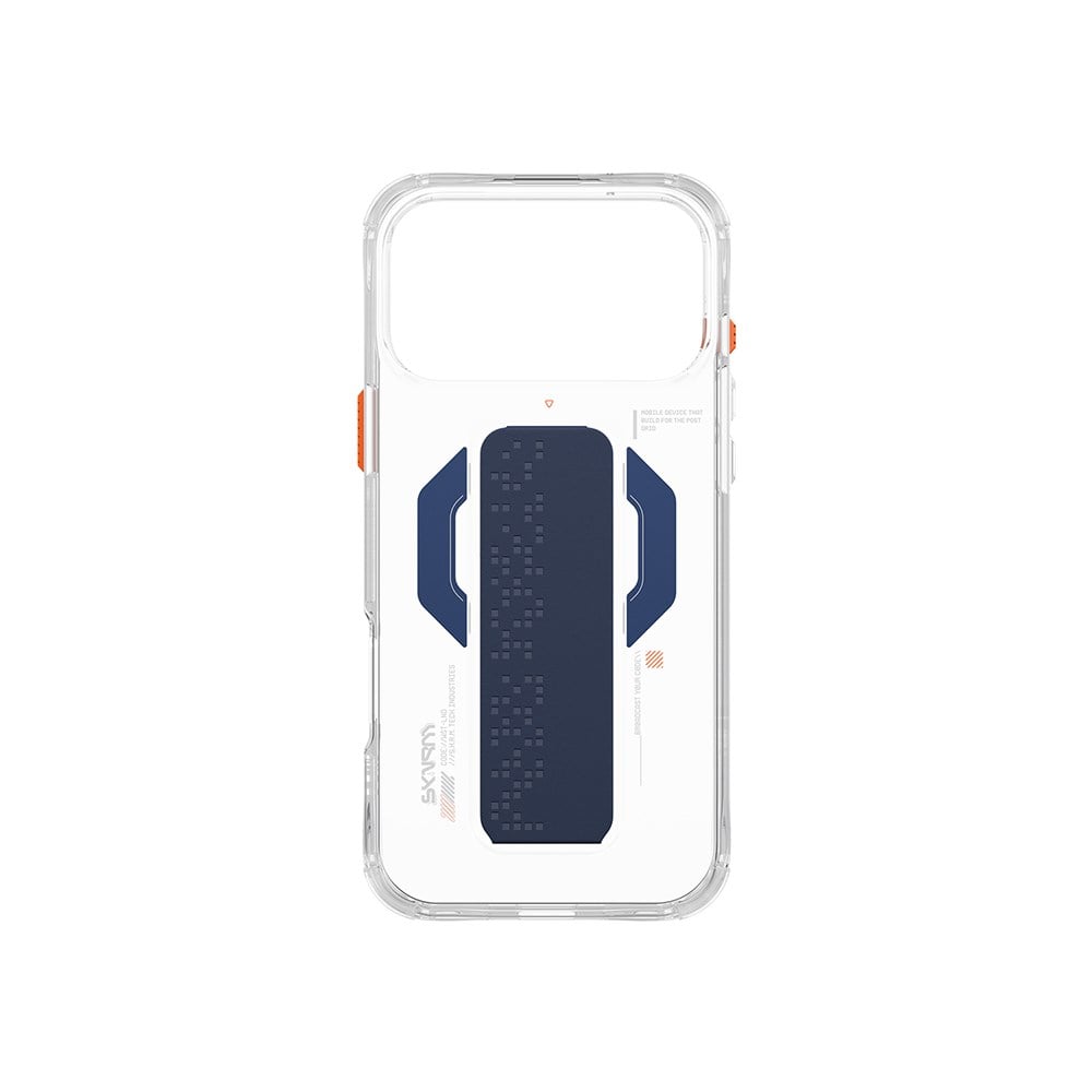 Apple iPhone 17 Pro Max Kılıf Skinarma M-Safe Şarj Özellikli Airbag Tasarımlı Standlı Haxa Kapak