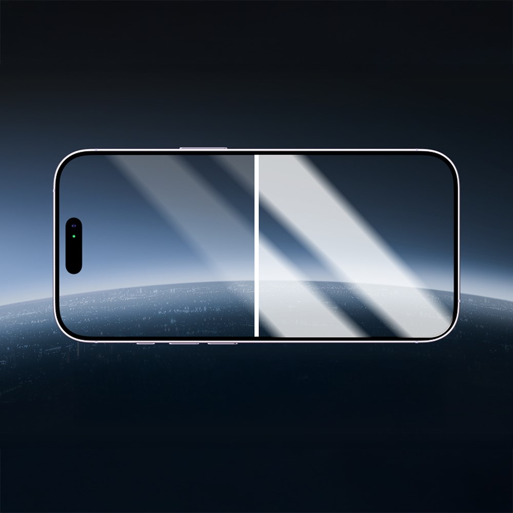 Apple iPhone 17 Pro Max Youngkit 2.5D Anti Reflective Parmak İzi Bırakmayan Temperli Cam Ekran Koruyucu