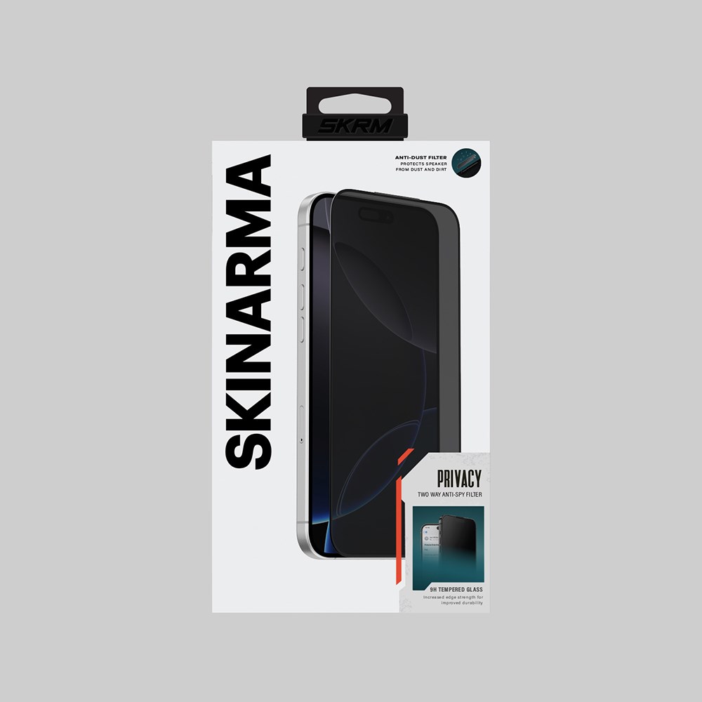 Apple iPhone 17 Pro Skinarma 0.33mm Antidust Privacy Cam Ekran Koruyucu