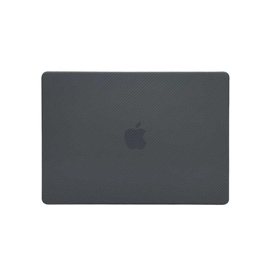 Apple Macbook 13.3' Air 2020 A2337 Zore MSoft Carbon Fiber Tasarımlı Kapak