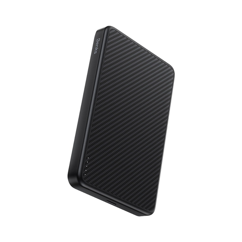 Benks MP17 ArmorGo M-safe Şarj Özellikli 600D Aramid Fiber Qi2 Teknolojili Powerbank 15W 10000mAh