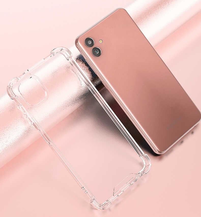 Galaxy A04 Kılıf Zore Nitro Anti Shock Silikon