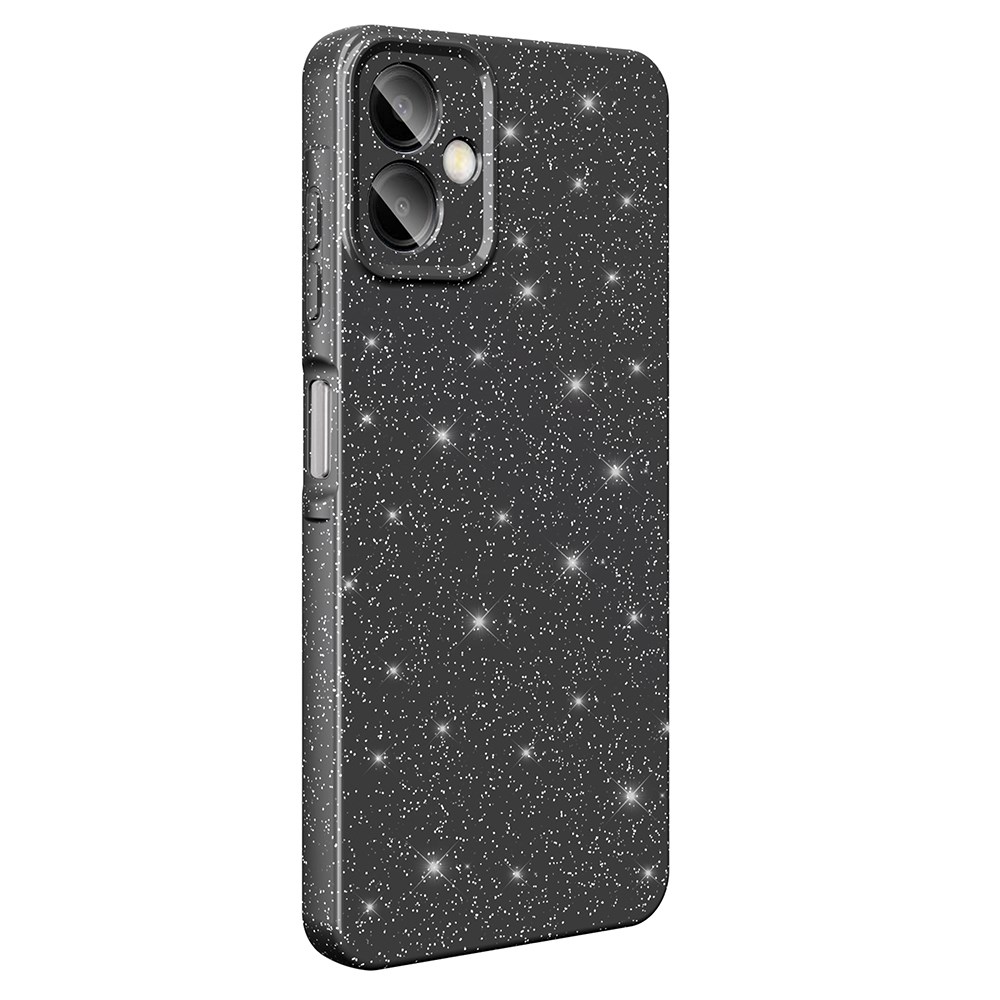 Galaxy A06 Kılıf Kamera Korumalı Simli Lüks Zore Koton Kapak