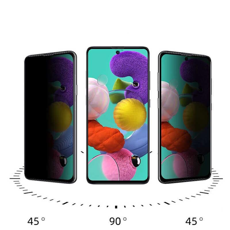 Galaxy A72 Davin 5D Privacy Cam Ekran Koruyucu