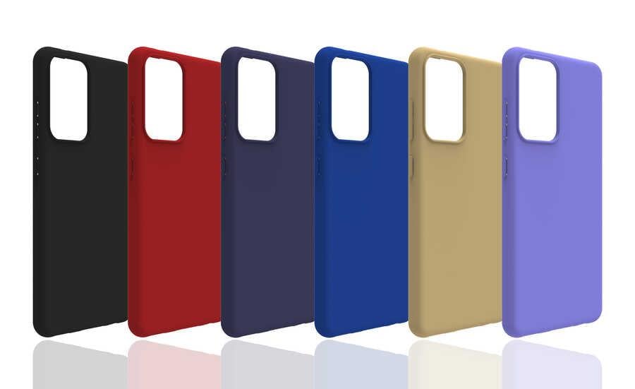 Galaxy A72 Kılıf Zore Biye Silikon