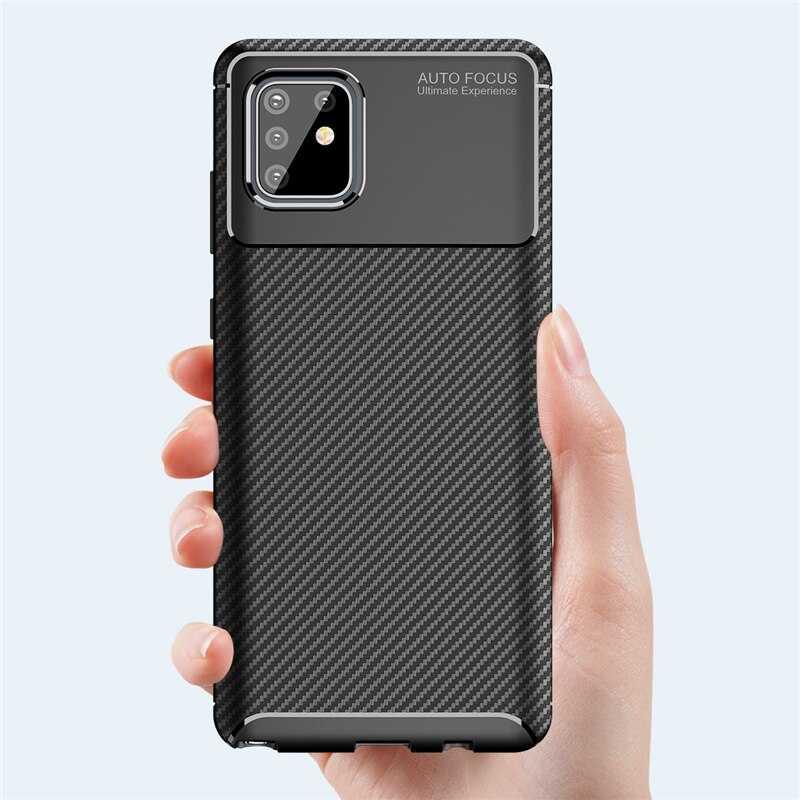 Galaxy A81 (Note 10 Lite) Kılıf Zore Negro Silikon Kapak