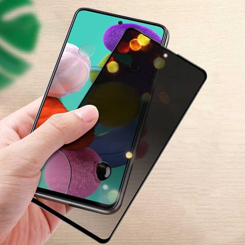Galaxy M52 Davin 5D Privacy Cam Ekran Koruyucu