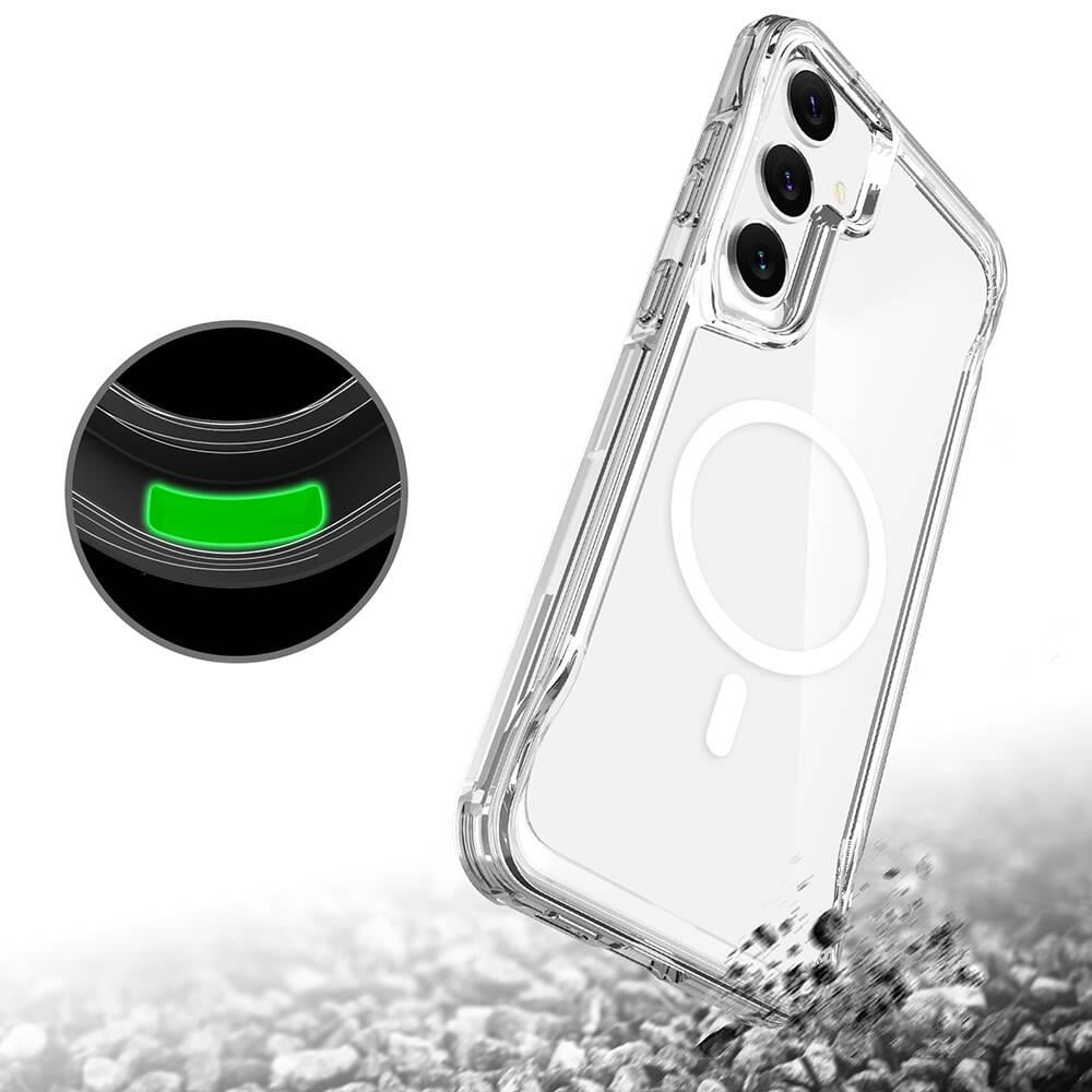Galaxy S24 Kılıf Zore M-safe Şarj Özellikli T-Max M-safe Kapak
