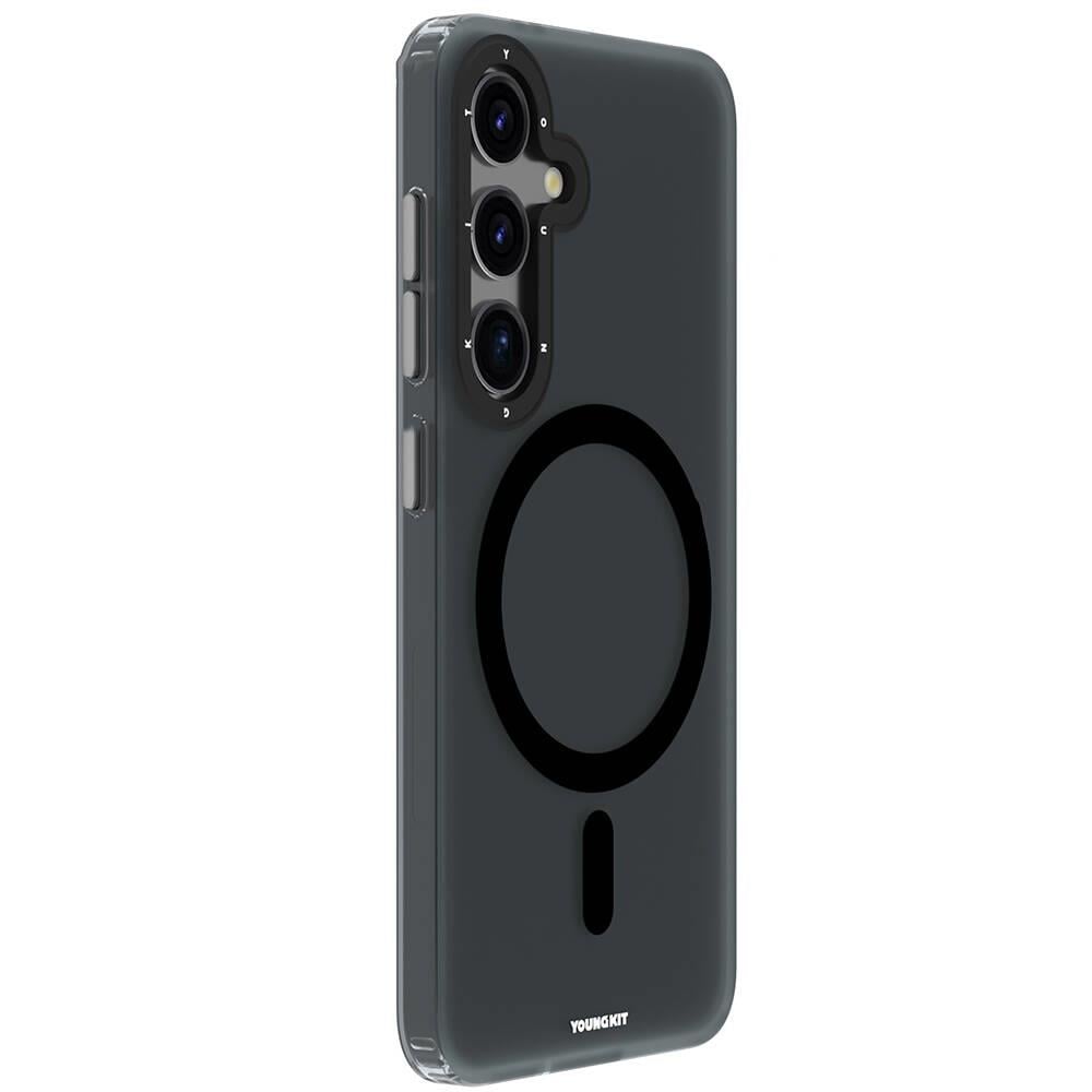 Galaxy S24 Plus Kılıf M-safe Şarj Özellikli Youngkit Hidden Sand Serisi Kapak