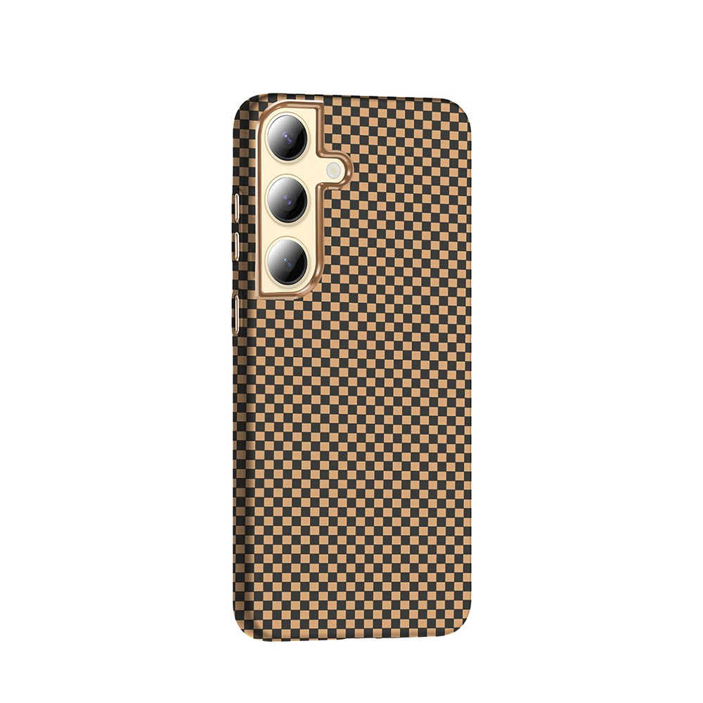 Galaxy S24 Plus Kılıf M-safe Şarj Özellikli Karbon Fiber Görünümlü Zore Gros Kapak
