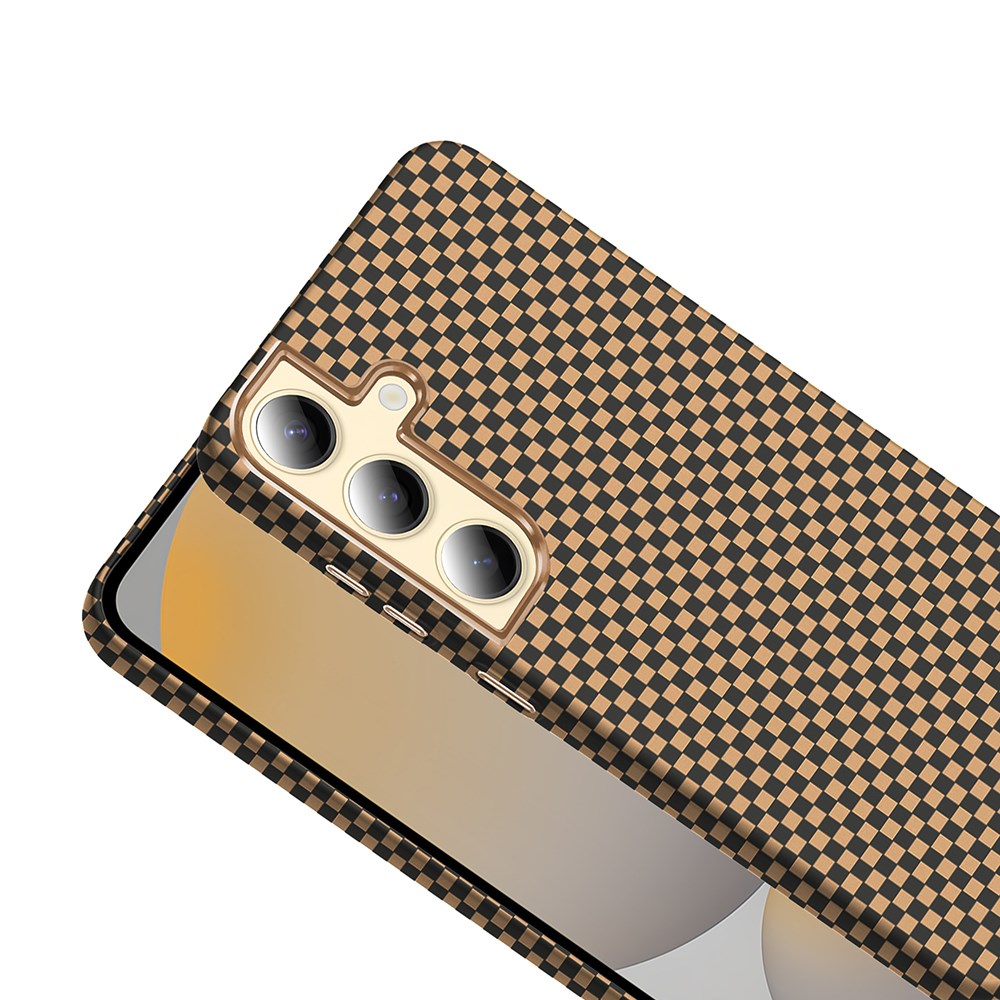 Galaxy S24 Plus Kılıf M-safe Şarj Özellikli Karbon Fiber Görünümlü Zore Gros Kapak