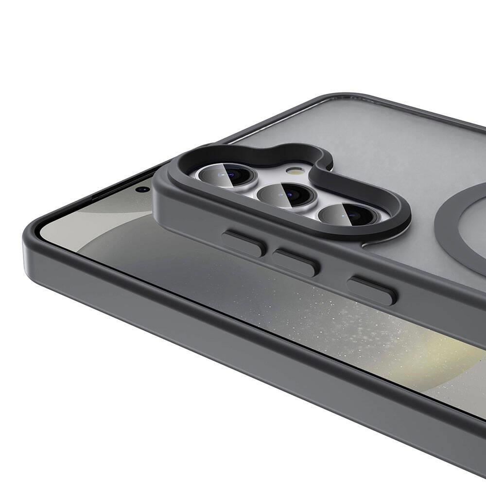 Galaxy S24 Plus Kılıf M-safe Şarj Özellikli Mat Arka Yüzey Zore Sio Kapak