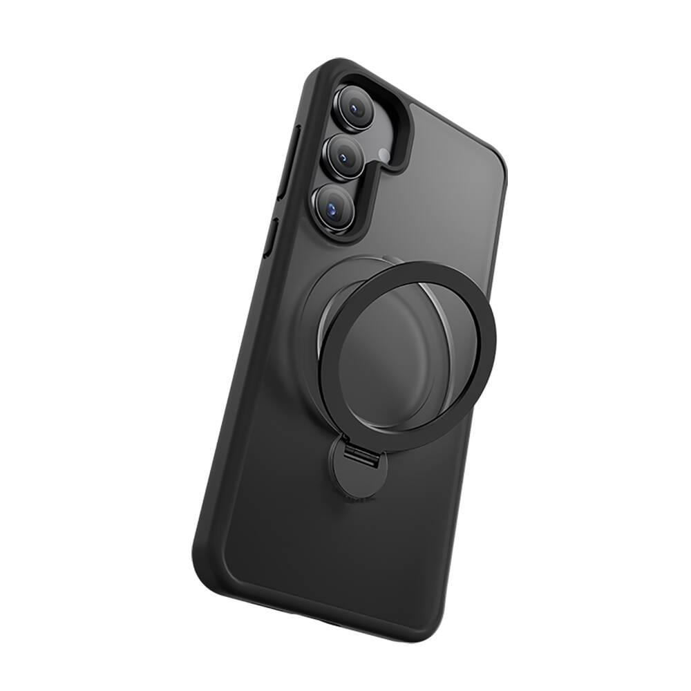 Galaxy S24 Plus Kılıf M-safe Şarj Özellikli Benks Standlı Mist Protective Kapak