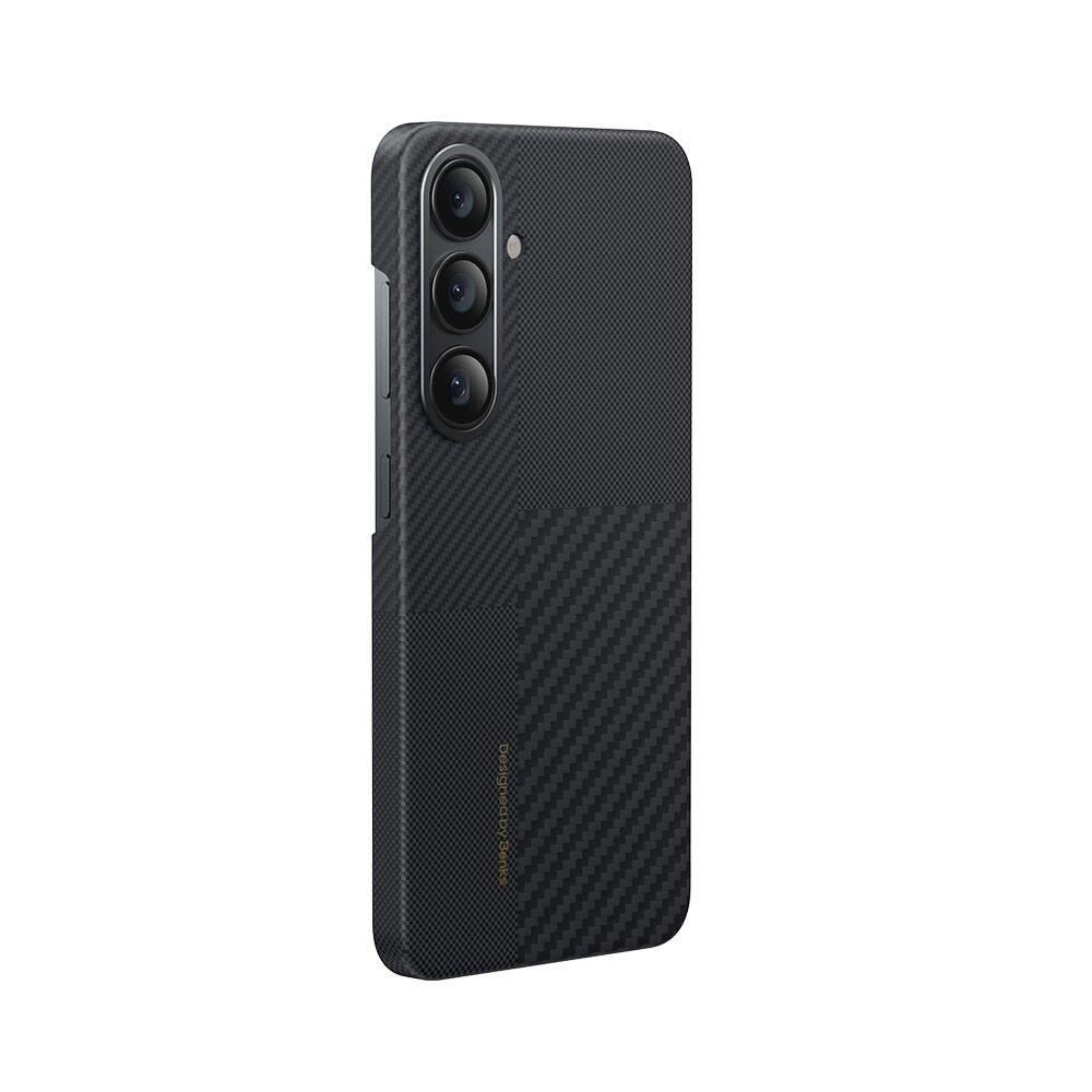 Galaxy S24 Plus M-safe Şarj Özellikli Karbon Fiber Benks Montage ArmorAir Kevlar Kapak