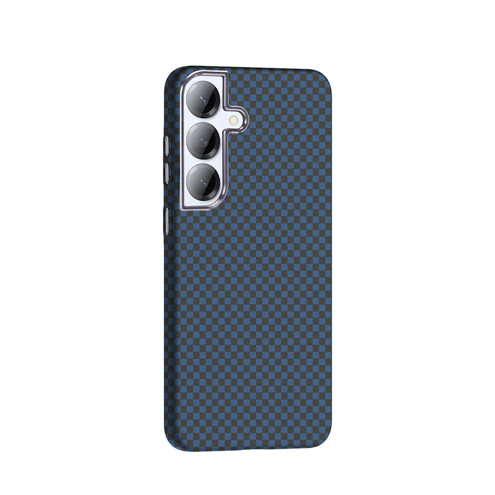 Galaxy S25 Plus Kılıf M-safe Şarj Özellikli Karbon Fiber Görünümlü Zore Gros Kapak