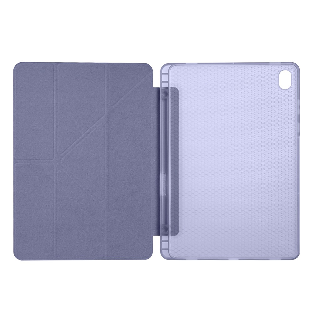 Galaxy Tab S11 Kılıf Zore Tri Folding Kalem Bölmeli Standlı Kılıf