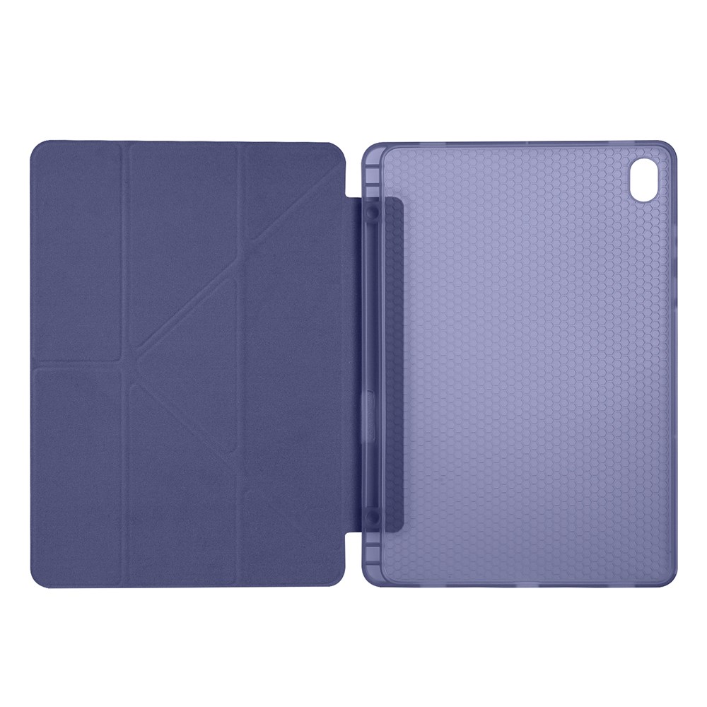 Galaxy Tab S11 Kılıf Zore Tri Folding Kalem Bölmeli Standlı Kılıf