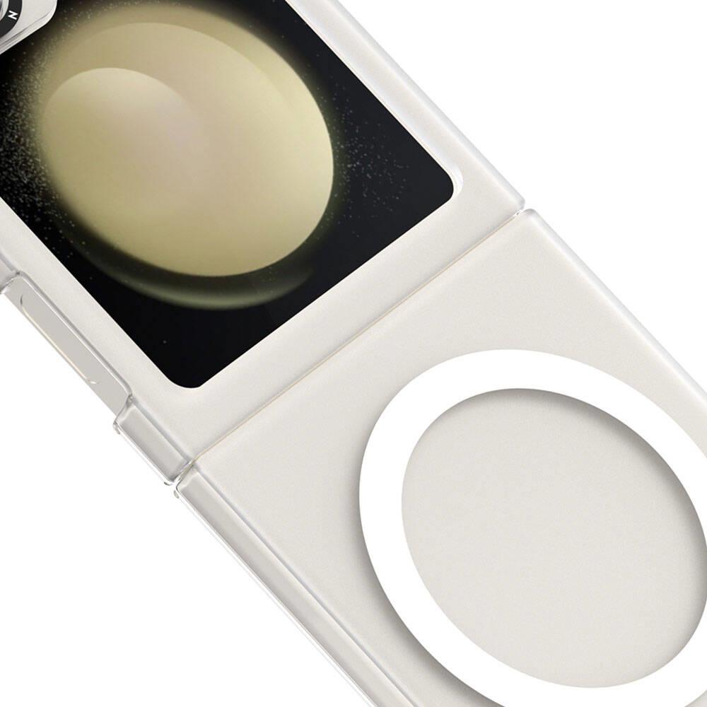 Galaxy Z Flip 6 Kılıf M-safe Şarj Özellikli Youngkit Hidden Sand Serisi Kapak