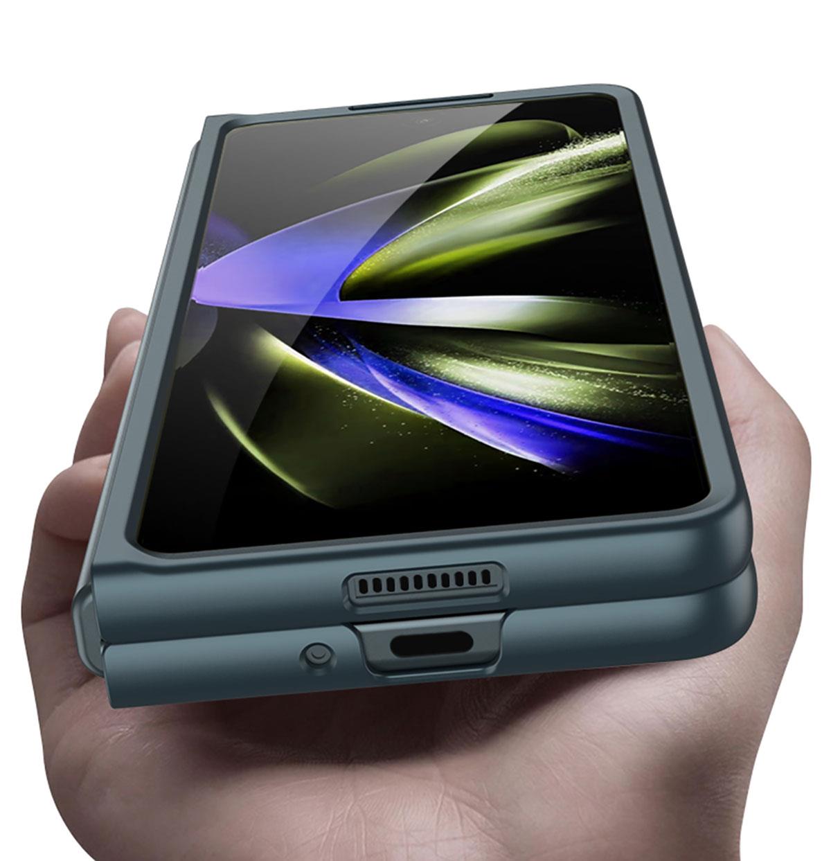 Galaxy Z Fold 5 Kılıf Zore Sert Kıpta Kapak