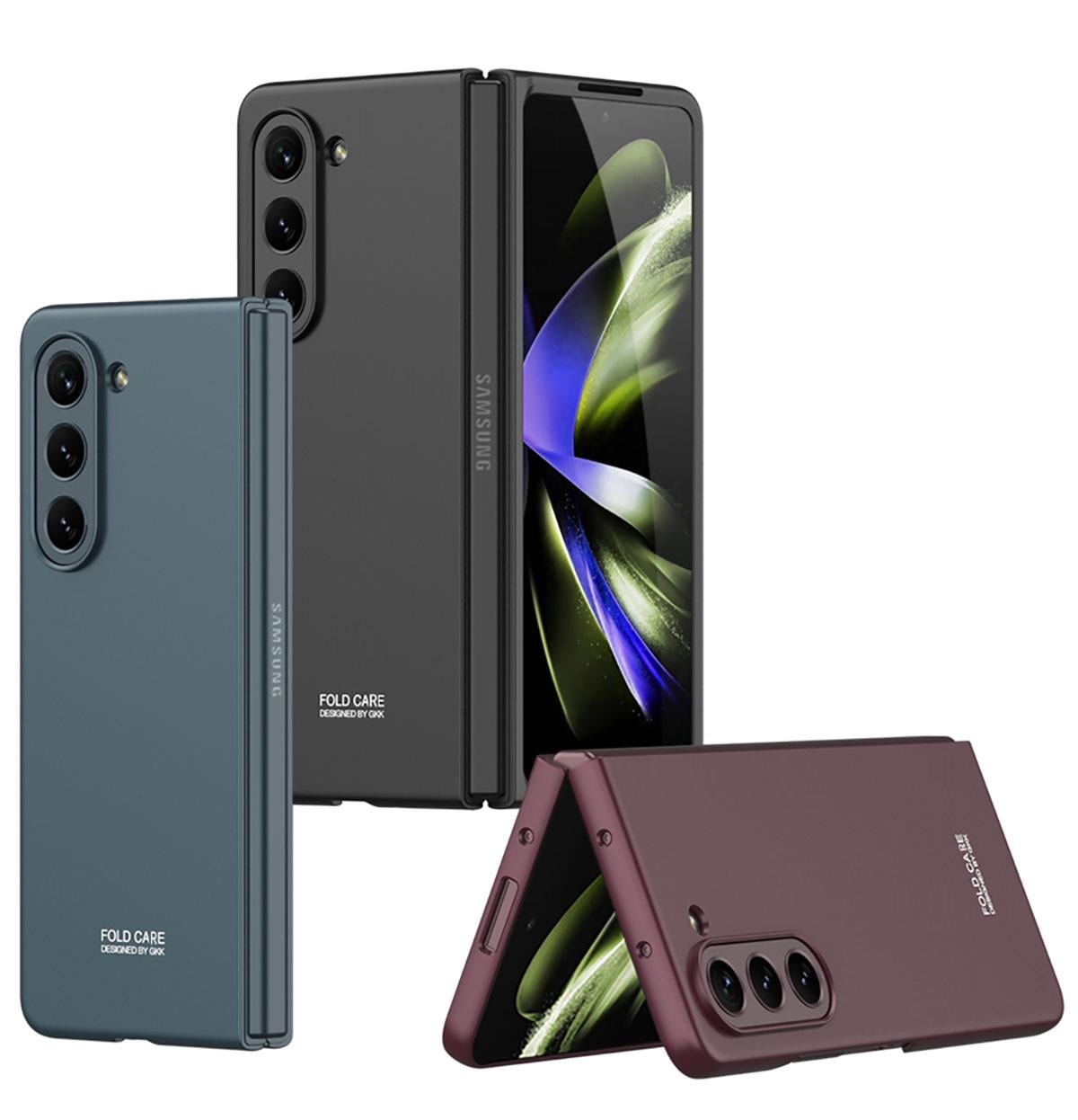 Galaxy Z Fold 5 Kılıf Zore Sert Kıpta Kapak