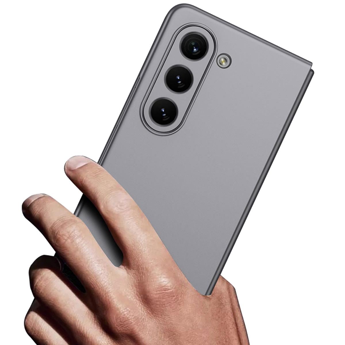 Galaxy Z Fold 5 Kılıf Zore Sert Kıpta Kapak