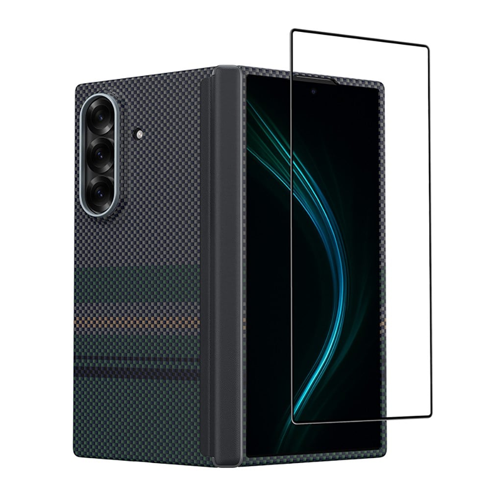 Galaxy Z Fold 7 Benks ArmorAir Aurora Grand Combo Üçlü Aksesuar Seti (Ön Arka Kevlar Kapak + Ekran Koruyucu)