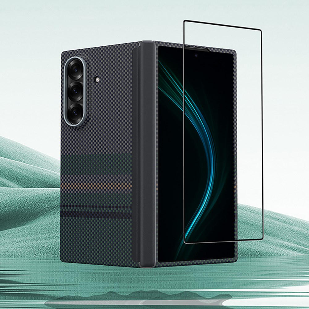 Galaxy Z Fold 7 Benks ArmorAir Aurora Grand Combo Üçlü Aksesuar Seti (Ön Arka Kevlar Kapak + Ekran Koruyucu)