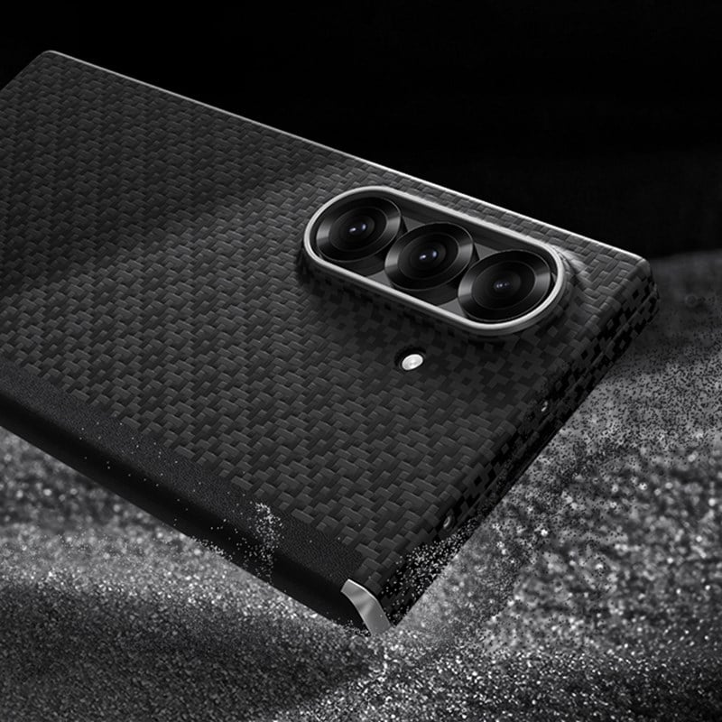 Galaxy Z Fold 7 Kılıf M-Safe Şarj Özellikli Benks ArmorAir ArmorGrid Serisi Kevlar Kapak