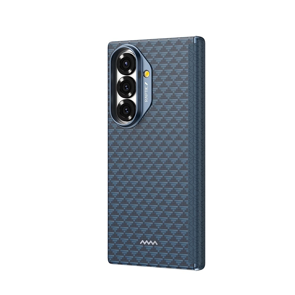 Galaxy Z Fold 7 Kılıf M-safe Şarj Özellikli Raptic Aramid Skin-Pro Profound Serisi Kapak
