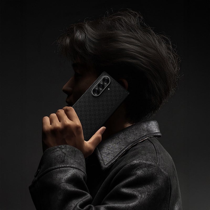 Galaxy Z Fold 7 Kılıf M-Safe Şarj Özellikli Benks ArmorAir ArmorGrid Serisi Kevlar Kapak