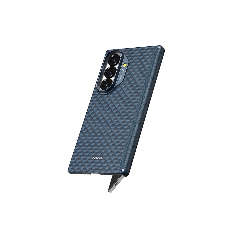 Galaxy Z Fold 7 Kılıf M-safe Şarj Özellikli Raptic Aramid Skin-Pro Profound Serisi Kapak
