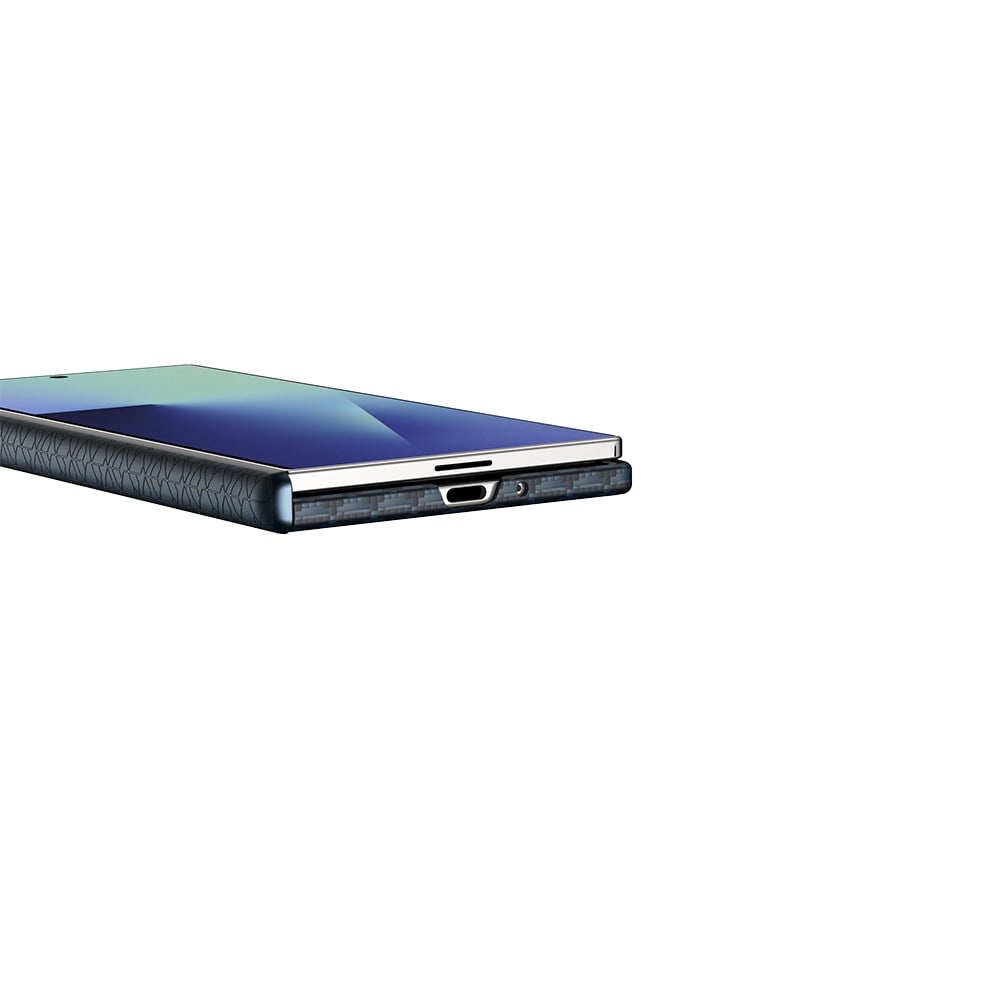 Galaxy Z Fold 7 Kılıf M-safe Şarj Özellikli Raptic Aramid Skin-Pro Profound Serisi Kapak