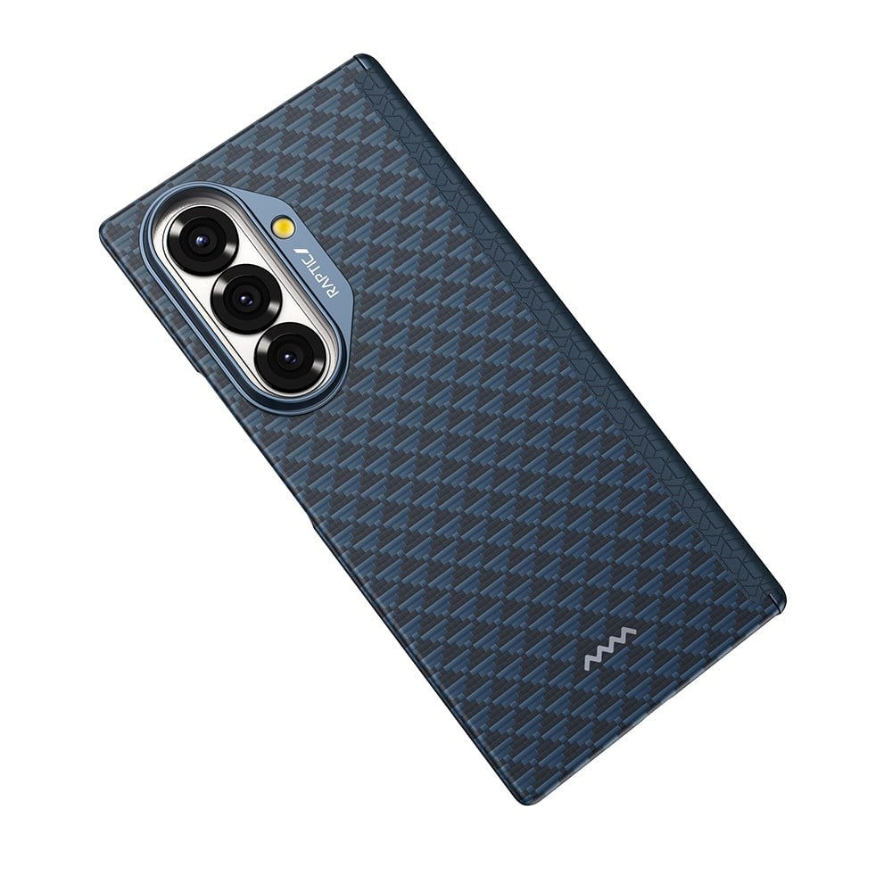 Galaxy Z Fold 7 Kılıf M-safe Şarj Özellikli Raptic Aramid Skin-Pro Profound Serisi Kapak