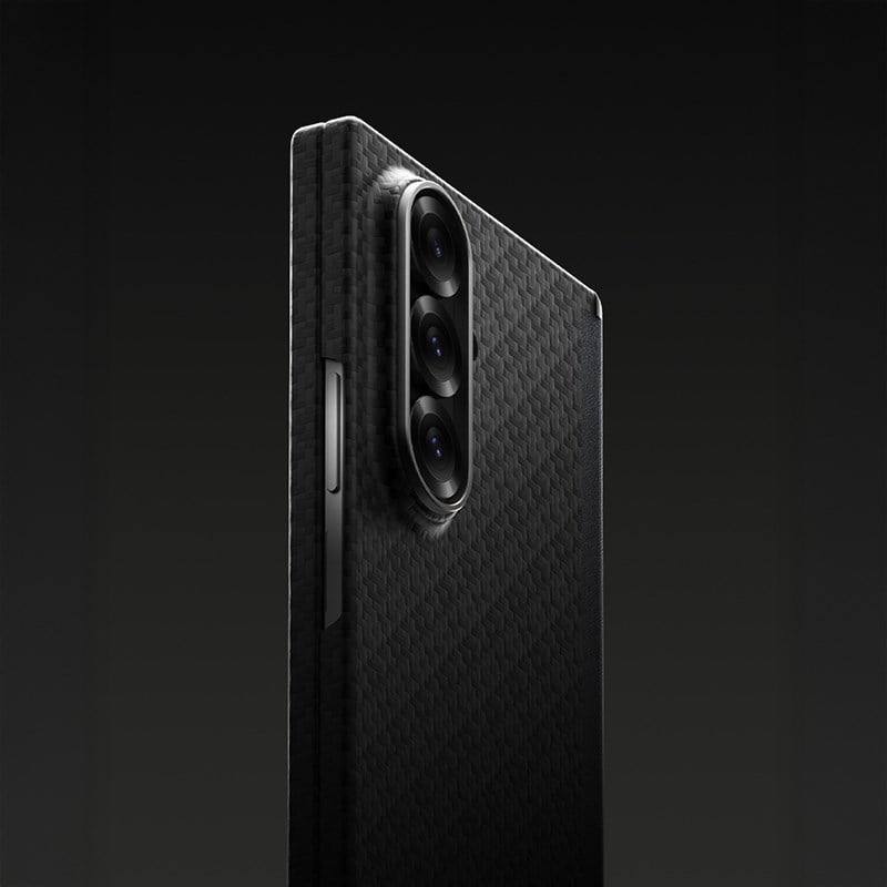 Galaxy Z Fold 7 Kılıf M-Safe Şarj Özellikli Benks ArmorAir ArmorGrid Serisi Kevlar Kapak