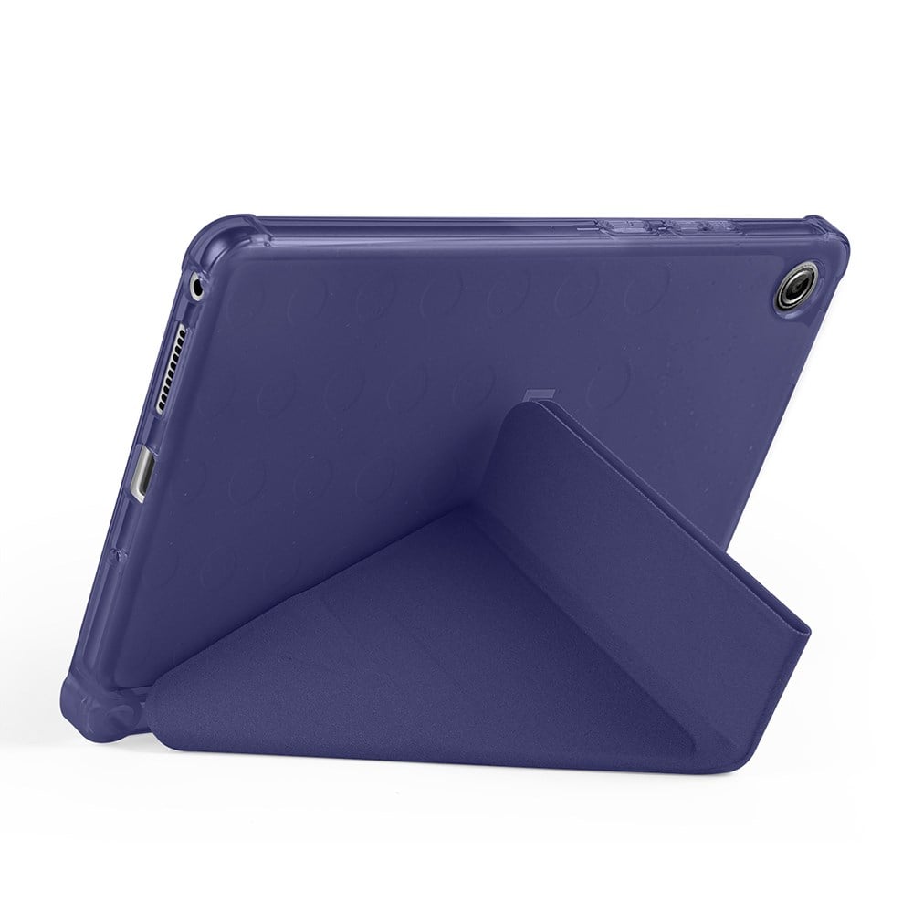 Lenovo Tab One 8.7 TB-305FU Kılıf Zore Tri Folding Kalem Bölmeli Standlı Kılıf