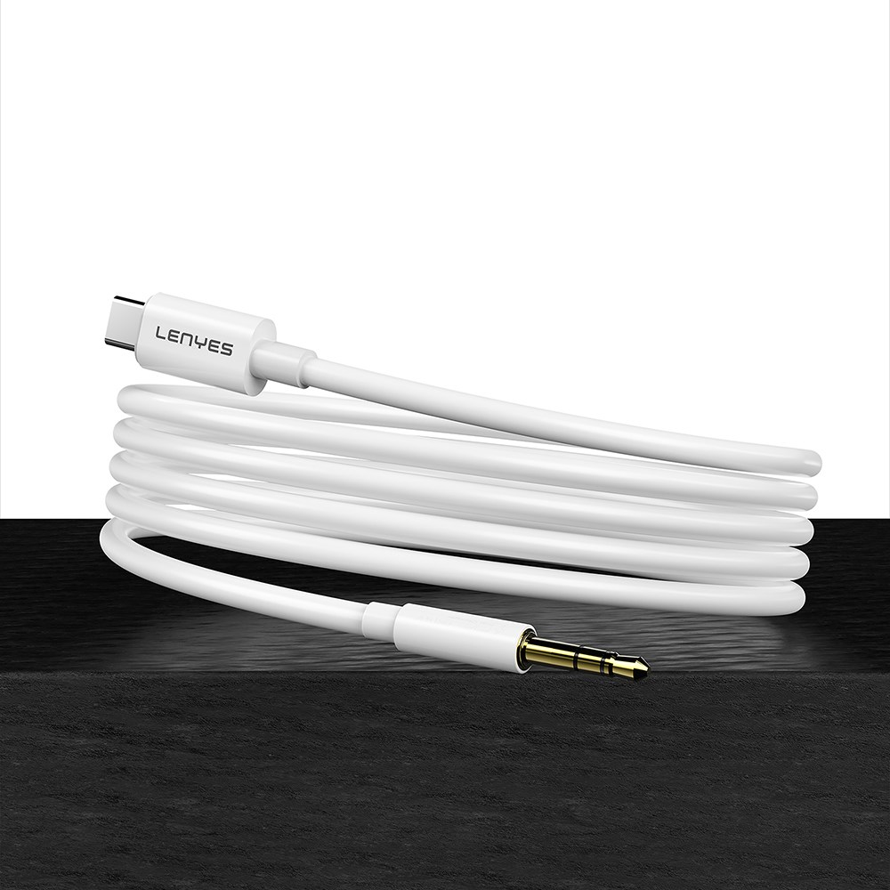 Lenyes AX106 Type-C to 3.5mm AUX Audio Kablo 1M